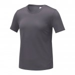 Camiseta de poliéster mujer 105 g/m2 color gris oscuro