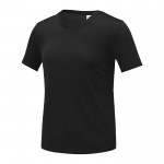 Camiseta de poliéster mujer 105 g/m2 color negro