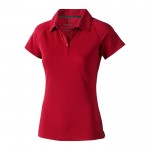 Polo técnico para mujer 220 g/m2 color rojo