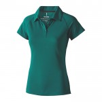 Polo técnico para mujer 220 g/m2 color verde oscuro