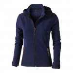 Chaqueta softshell con logo mujer 300 g/m2 color azul marino