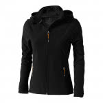 Chaqueta softshell con logo mujer 300 g/m2 color negro