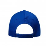 Gorra de algodón de 5 paneles y poliéster con cierre de velcro segunda vista