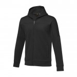 Chaqueta de poliéster deportiva para hombre 245 g/m2 Elevate Life color negro