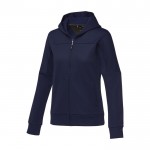 Chaqueta de poliéster deportiva para mujer 245 g/m2 Elevate Life color azul marino