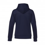 Chaqueta de poliéster deportiva para mujer 245 g/m2 Elevate Life color azul marino segunda vista trasera