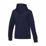 Chaqueta de poliéster deportiva para mujer 245 g/m2 Elevate Life color azul marino tercera vista trasera