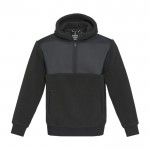 Chaqueta sherpa de poliéster reciclado unisex Elevate NXT segunda vista frontal