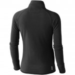 Chaqueta para mujer de microfibra y poliéster 190 g/m2 Elevate Life color gris oscuro vista trasera