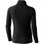Chaqueta para mujer de microfibra y poliéster 190 g/m2 Elevate Life color negro vista trasera