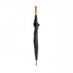 Paraguas manual con mango de madera color negro primera vista