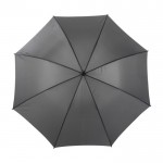 Paraguas manual con bandolera color gris segunda vista