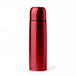 Termo de acero inoxidable con acabado brillante 500ml color rojo segunda vista