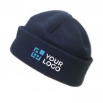 Gorro de fibra polar personalizado vista principal