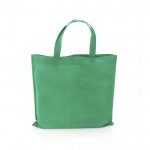 Bolsa sin tejer de asas cortas 80 g/m2 color verde primera vista