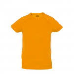 Camisetas técnicas niños 135 g/m2 color naranja