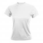Camisetas de deporte personalizadas 135 g/m2 color blanco