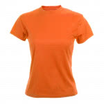 Camisetas de deporte personalizadas 135 g/m2 color naranja