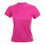 Camisetas de deporte personalizadas 135 g/m2 color rosa