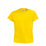 Camiseta niños promocional color amarillo