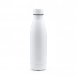 Botella de acero inoxidable para sublimación 700ml color blanco segunda vista