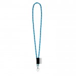 Lanyards cilíndricos con complementos