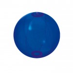 Pelota de playa de colores alegres color azul