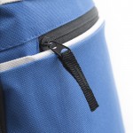 Mochila con bolsillo para calzado color azul tercera vista