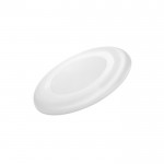 Clásico frisbee de plástico para aire libre en varios colores color blanco primera vista