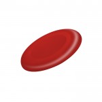 Clásico frisbee de plástico para aire libre en varios colores color rojo primera vista