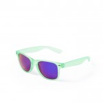 Gafas de sol con diseño en colores translúcidos y lentes espejados