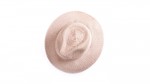 Sombrero estilo cowboy de material sintético con cinta personalizable segunda vista