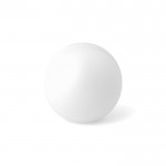 Pelota antiestrés de PU brillante en varios colores para personalizar color blanco primera vista