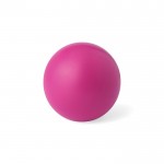 Pelota antiestrés de PU brillante en varios colores para personalizar color fucsia primera vista