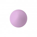 Pelota antiestrés de PU brillante en varios colores para personalizar color rosa primera vista