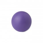 Pelota antiestrés de PU brillante en varios colores para personalizar color morado primera vista