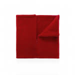 Braga promocional con cremallera 200 gr/m2 color rojo