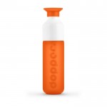 Botella reutilizable personalizada Dopper color naranja primera vista