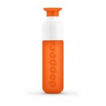 Botella reutilizable personalizada Dopper color naranja primera vista