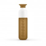 Botella reutilizable personalizada Dopper color marrón primera vista