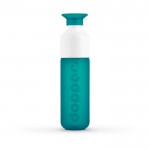 Botella reutilizable personalizada Dopper color turquesa primera vista