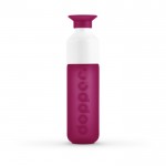 Botella reutilizable personalizada Dopper color fucsia primera vista