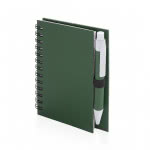 Bloc de notas B7 personalizable color verde