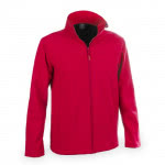 Chaqueta soft shell personalizable color rojo