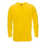 Camisetas transpirables personalizables color amarillo