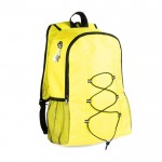 Mochila con salida para auriculares color amarillo