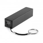 Batería externa personalizable de 2200mAh color negro