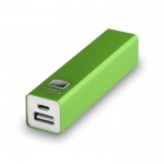 Batería externa personalizable en color verde