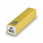 Batería externa personalizable en color amarillo