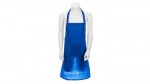 Set de delantal y gorro de cocina de non-woven para niños color azul tercera vista